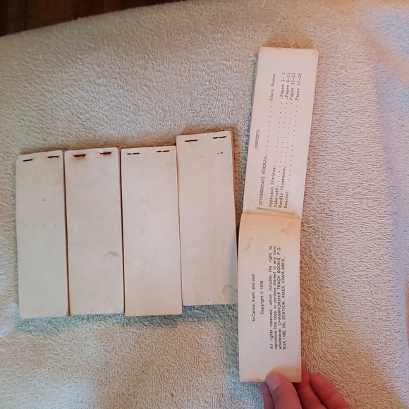 Vintage Track and Field Sport Flip Books - Picture 3 of 11